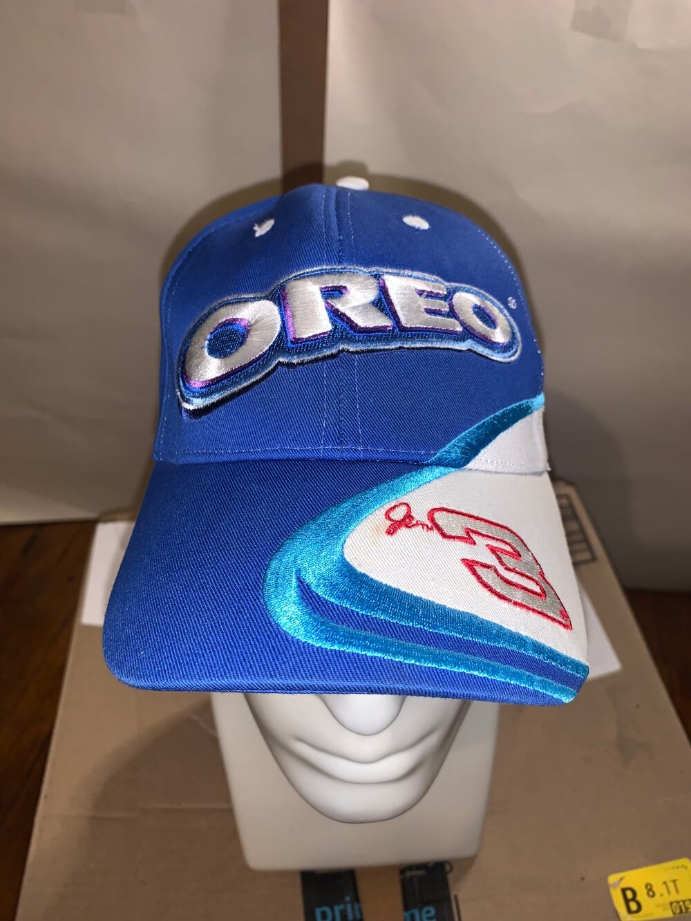 Dale Earnhardt Jr Oreo Racing Hat Chase Authentics NASCAR Blue Cap